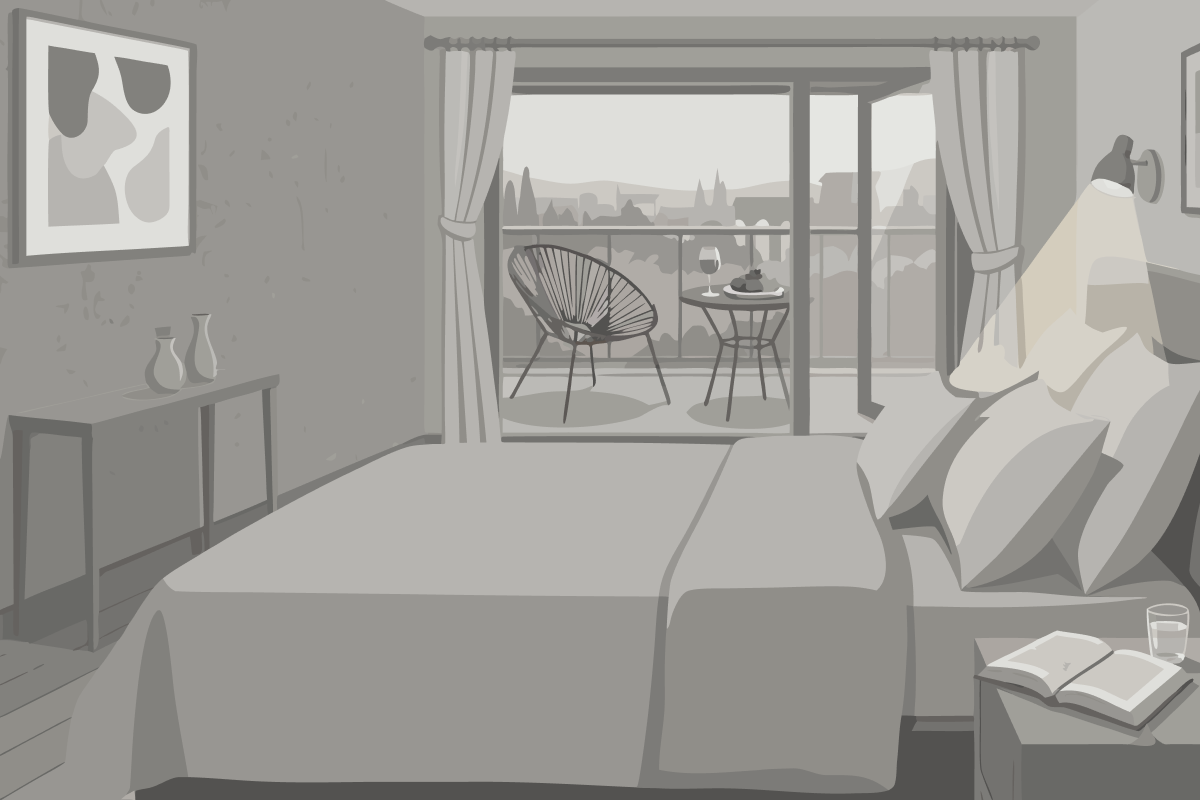 Presidential King Suite with Sofa Bed